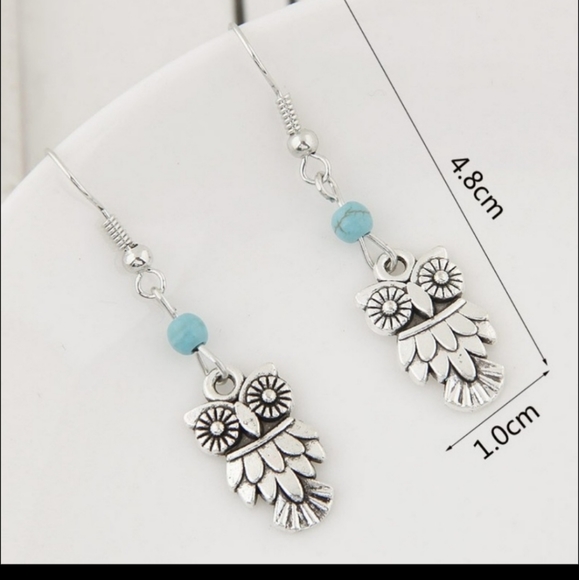 Owl Earrings - Picture 2 of 6